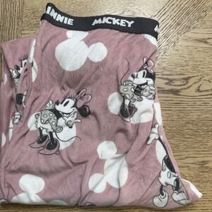 Disney Minnie and Mickey Mouse Lounge Pants Womens‎ Pajama Sleepwear